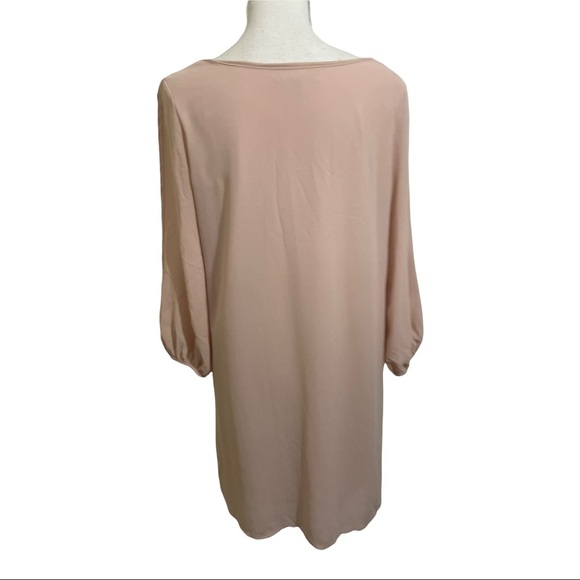 Lulus shifting dears dress light blush pink. Open shoulder Size medium - Picture 7 of 11